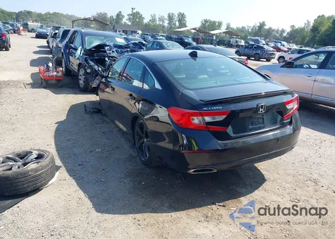 2019 Honda Accord Sport из США, поврежденный, VIN 1HGCV1F33KA121867